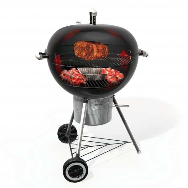 Weber BBQ Carvão Original Kettle E-5730 - Preto